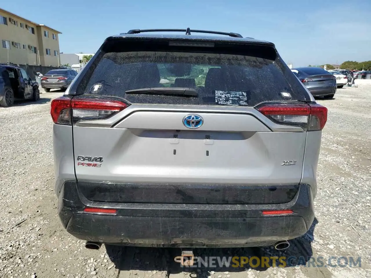 6 Photograph of a damaged car JTMEB3FVXMD024048 TOYOTA RAV4 2021
