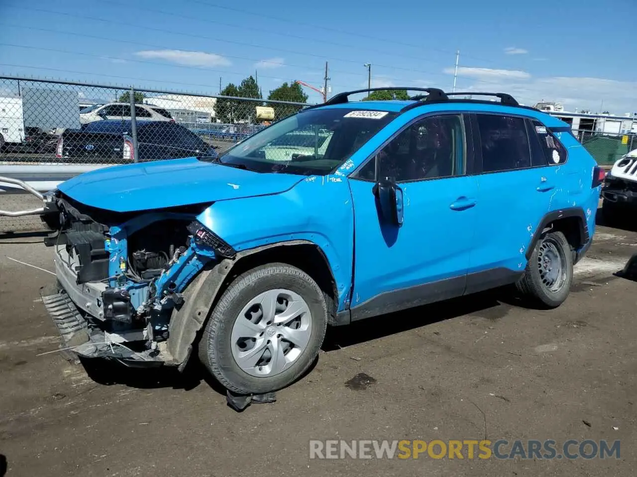 1 Photograph of a damaged car JTMF1RFV3MD078558 TOYOTA RAV4 2021