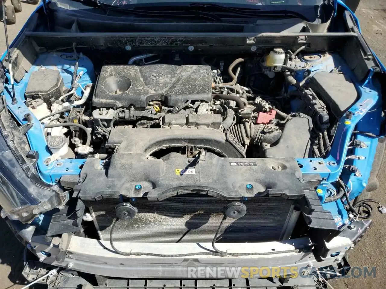 11 Photograph of a damaged car JTMF1RFV3MD078558 TOYOTA RAV4 2021