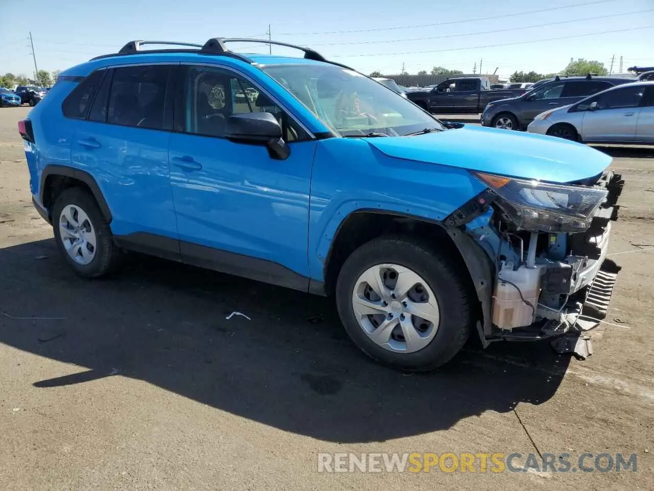 4 Photograph of a damaged car JTMF1RFV3MD078558 TOYOTA RAV4 2021
