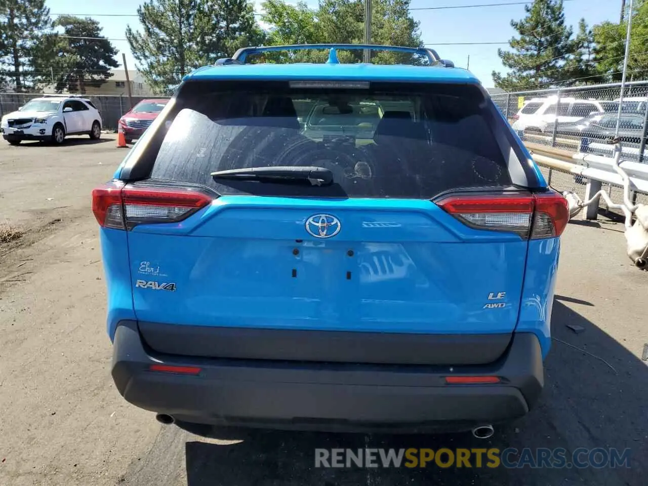 6 Photograph of a damaged car JTMF1RFV3MD078558 TOYOTA RAV4 2021