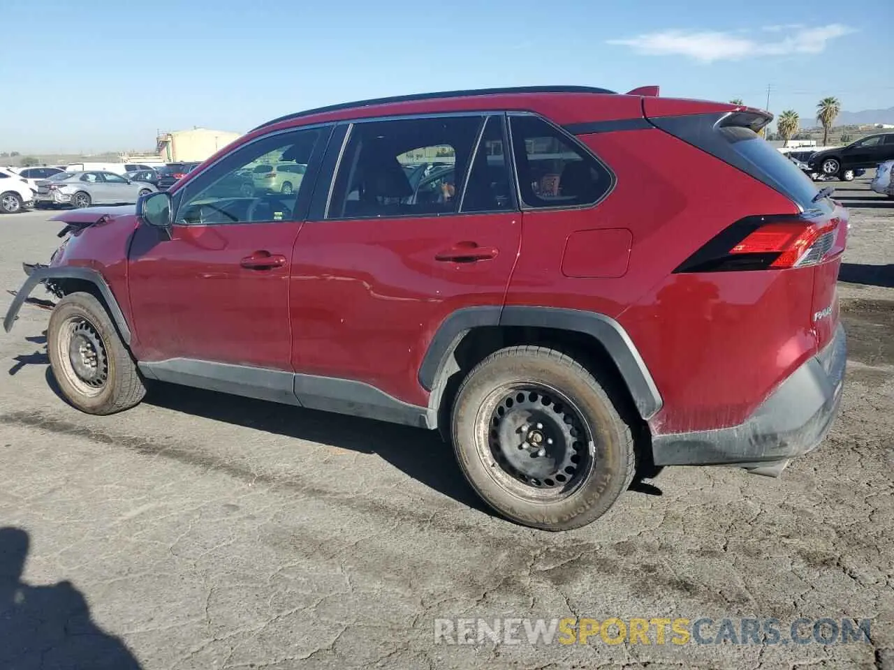 2 Photograph of a damaged car JTMF1RFV4MD072705 TOYOTA RAV4 2021
