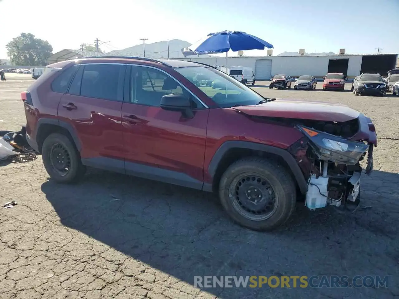4 Photograph of a damaged car JTMF1RFV4MD072705 TOYOTA RAV4 2021