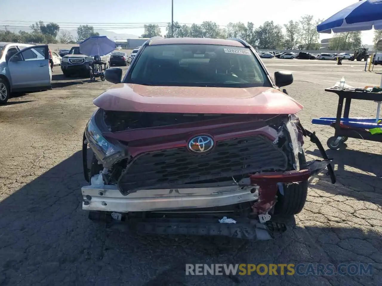 5 Photograph of a damaged car JTMF1RFV4MD072705 TOYOTA RAV4 2021