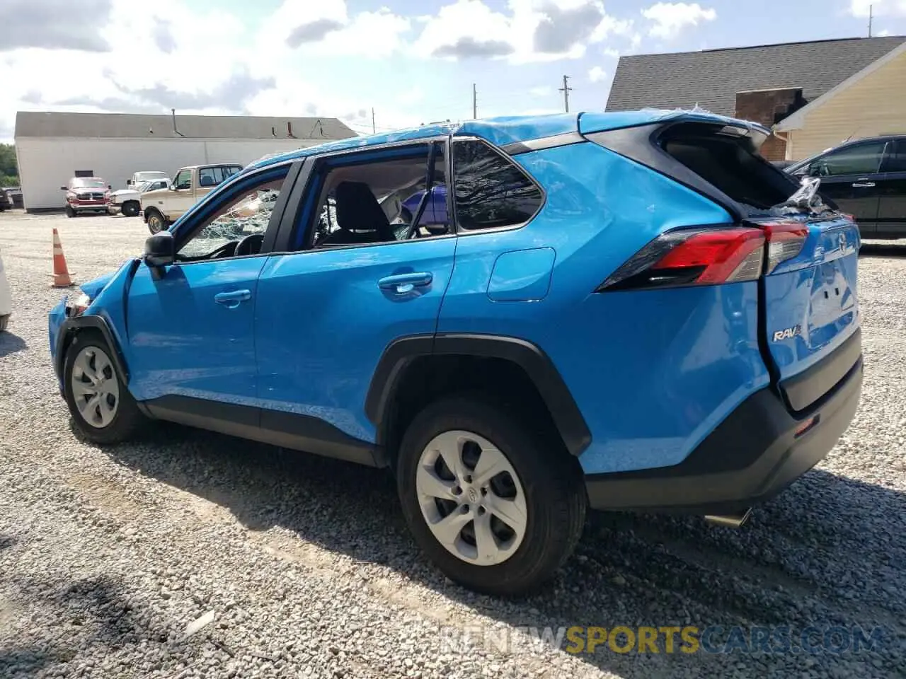 2 Photograph of a damaged car JTMF1RFV5MD076696 TOYOTA RAV4 2021