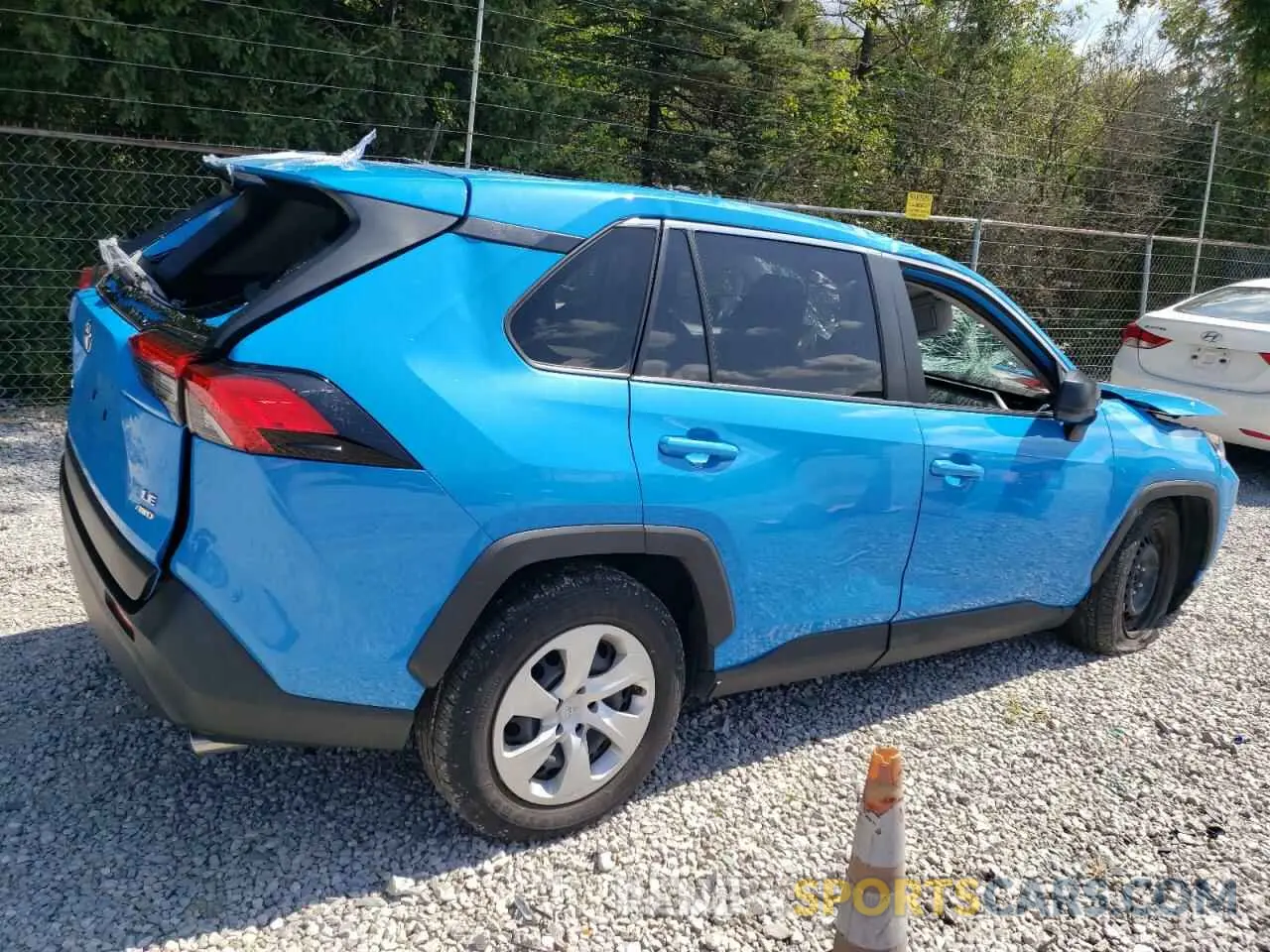 3 Photograph of a damaged car JTMF1RFV5MD076696 TOYOTA RAV4 2021