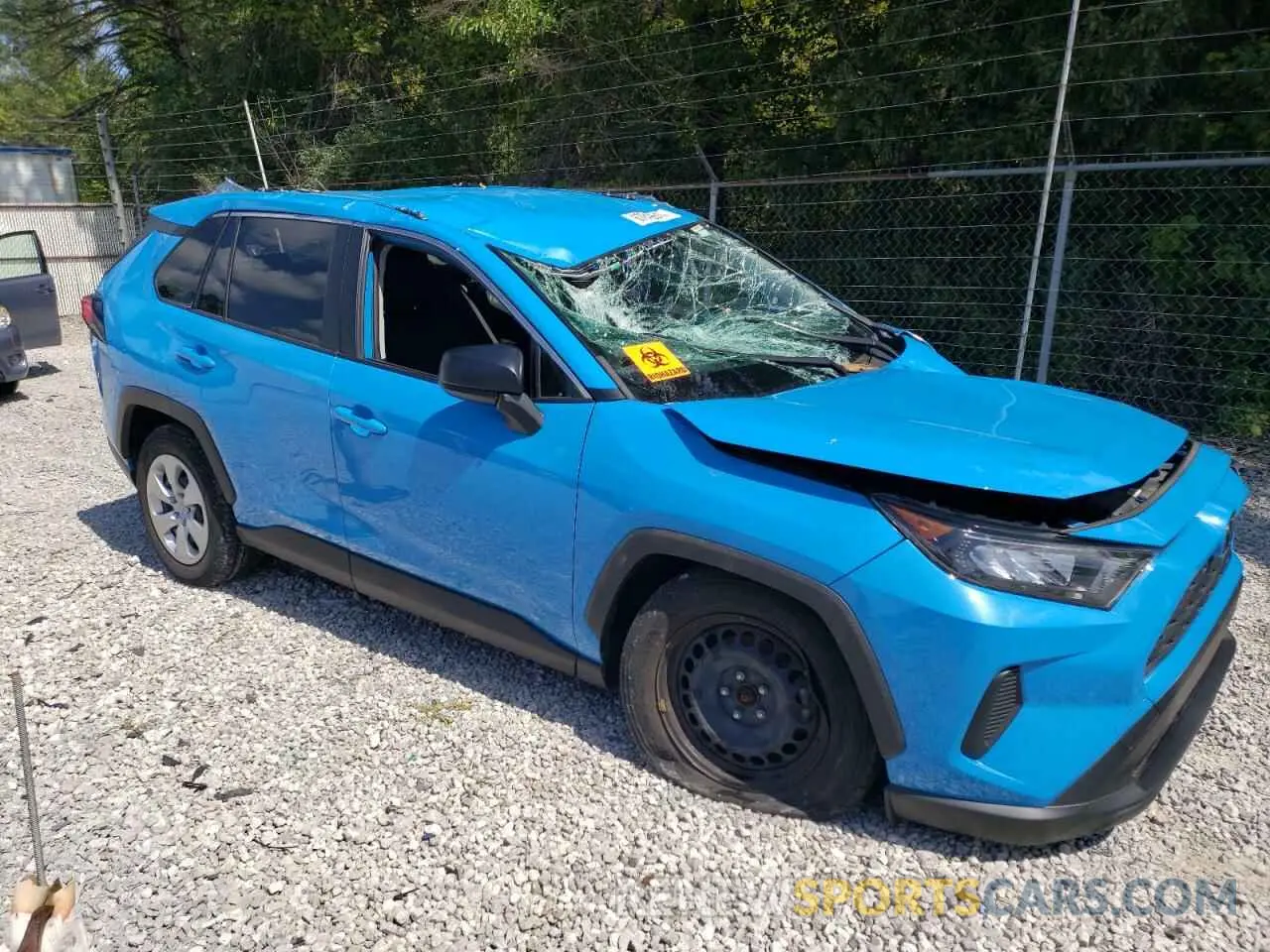 4 Photograph of a damaged car JTMF1RFV5MD076696 TOYOTA RAV4 2021