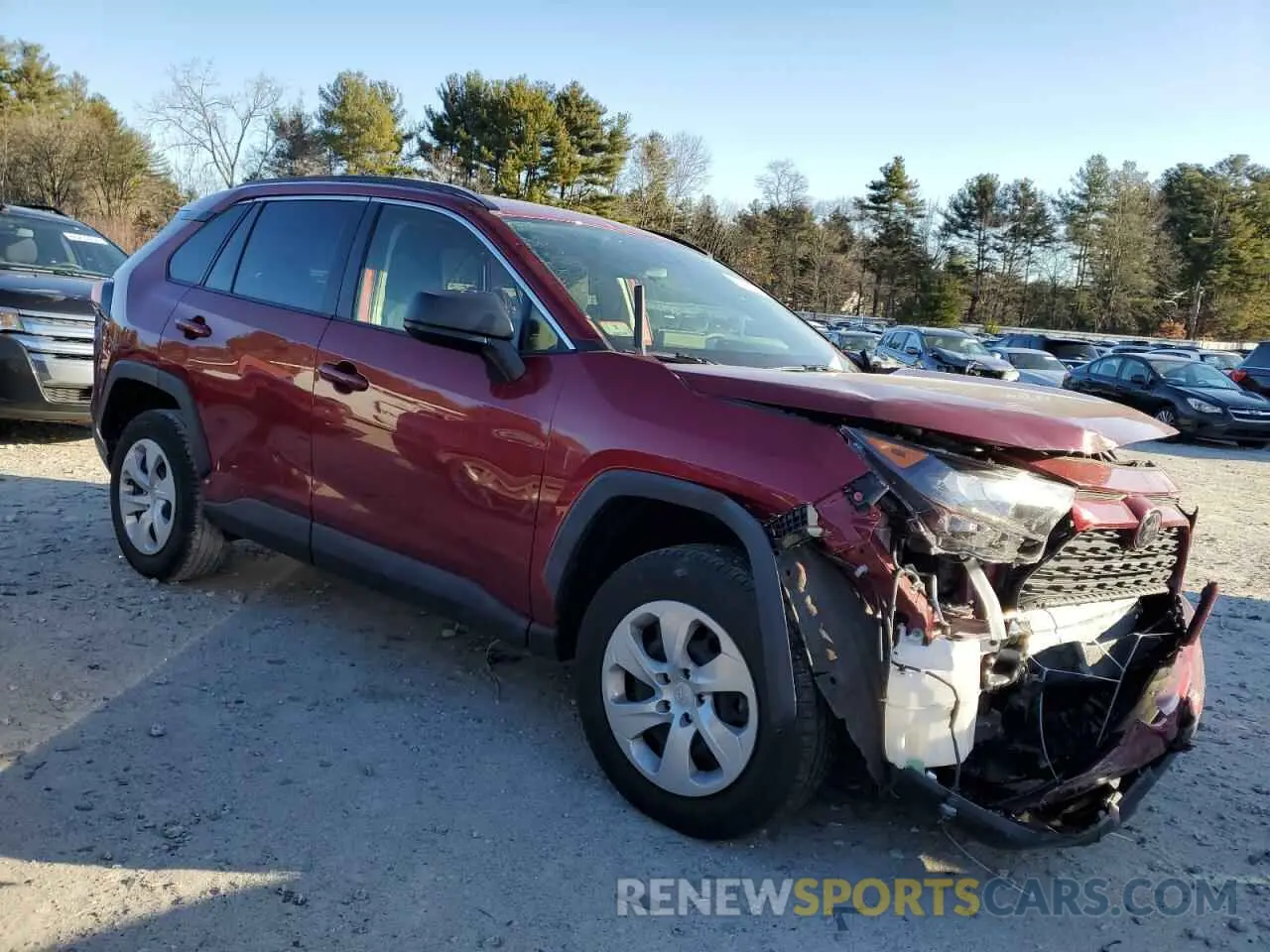 4 Photograph of a damaged car JTMF1RFV8MD069922 TOYOTA RAV4 2021