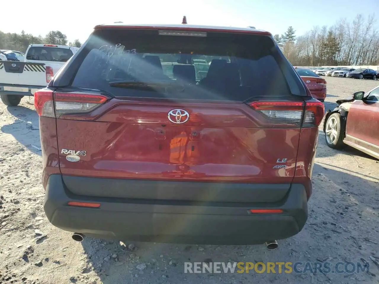 6 Photograph of a damaged car JTMF1RFV8MD069922 TOYOTA RAV4 2021
