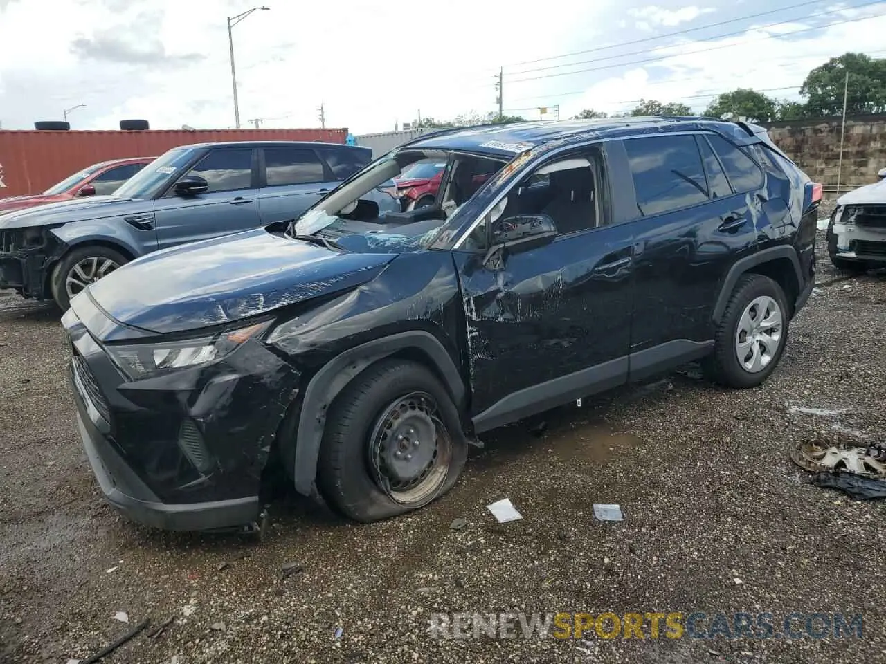 1 Photograph of a damaged car JTMF1RFV9MD078757 TOYOTA RAV4 2021