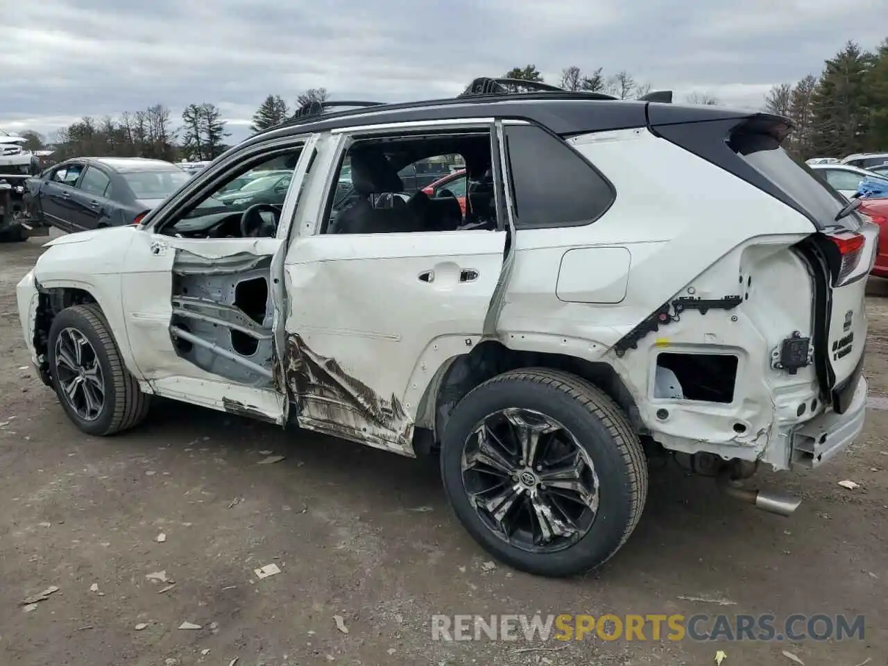 2 Photograph of a damaged car JTMFB3FV2MD059199 TOYOTA RAV4 2021