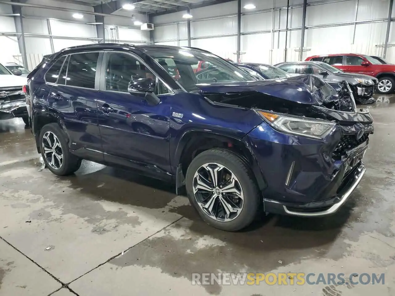 4 Photograph of a damaged car JTMFB3FV6MD045483 TOYOTA RAV4 2021