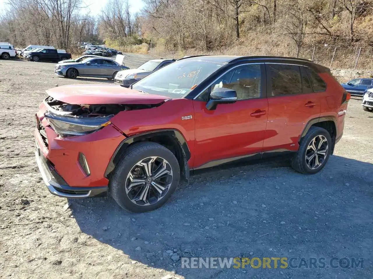 1 Photograph of a damaged car JTMFB3FV6MD052420 TOYOTA RAV4 2021