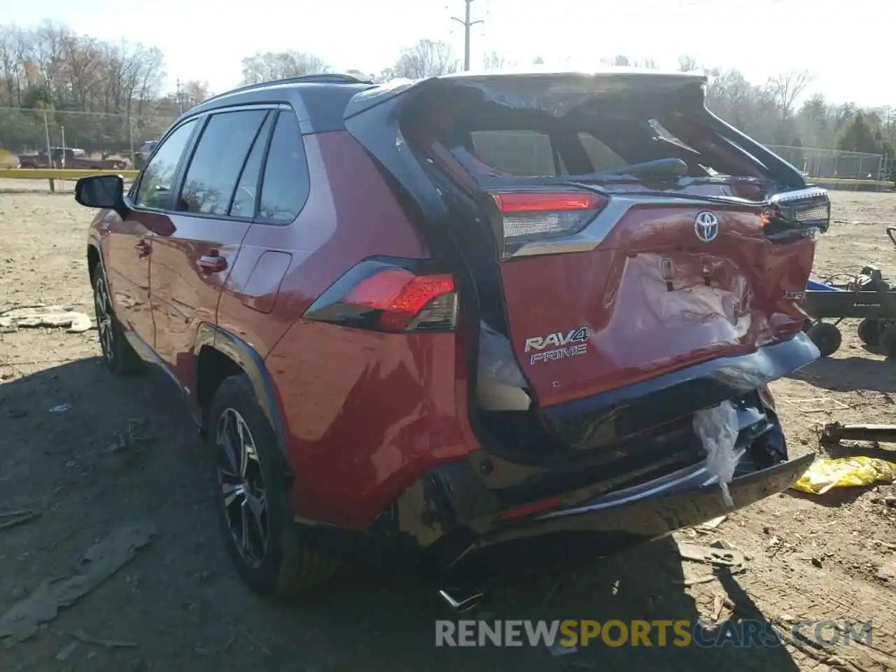 3 Photograph of a damaged car JTMFB3FV6MD052868 TOYOTA RAV4 2021