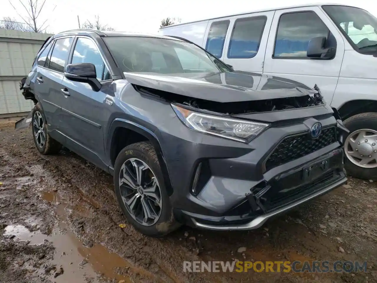 1 Photograph of a damaged car JTMFB3FV6MD065930 TOYOTA RAV4 2021