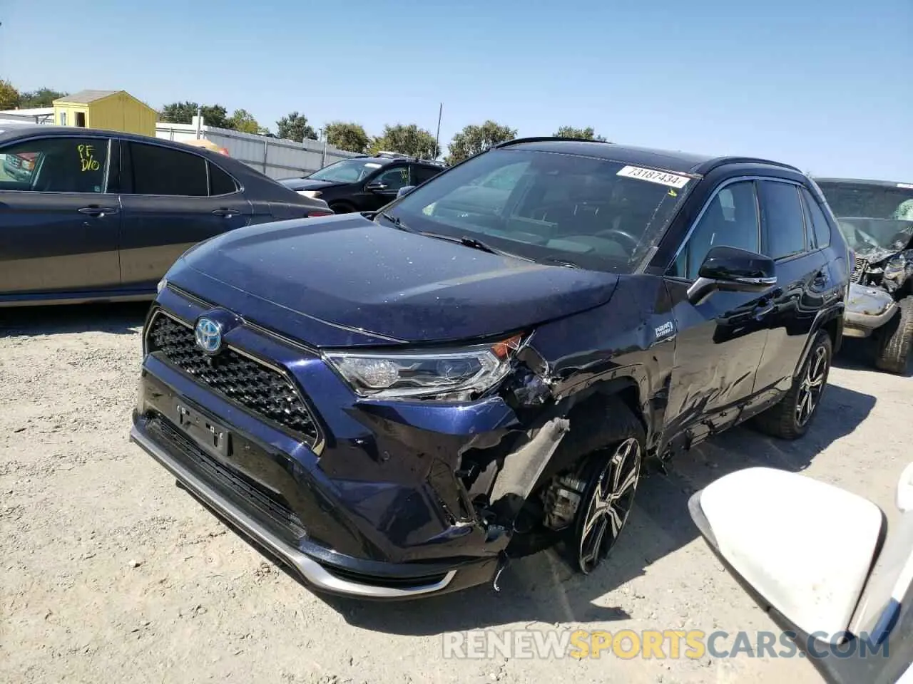 1 Photograph of a damaged car JTMFB3FV7MD004621 TOYOTA RAV4 2021