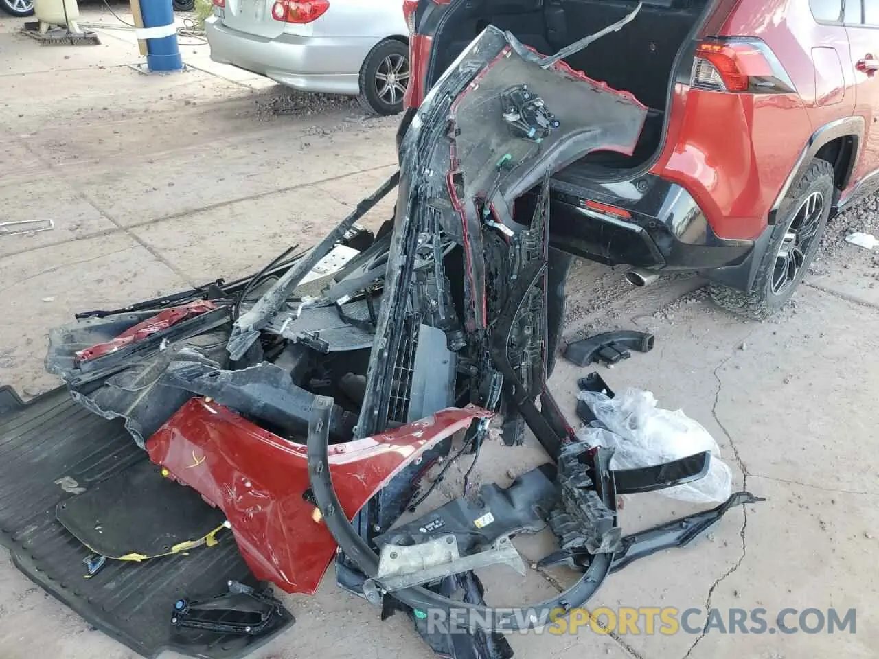 12 Photograph of a damaged car JTMFB3FV7MD062955 TOYOTA RAV4 2021