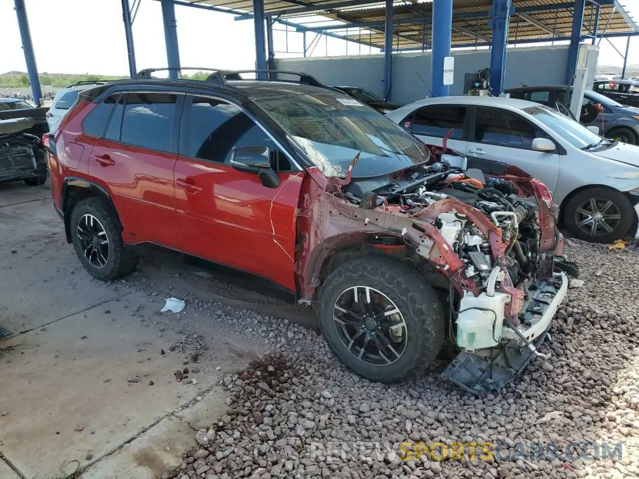 4 Photograph of a damaged car JTMFB3FV7MD062955 TOYOTA RAV4 2021