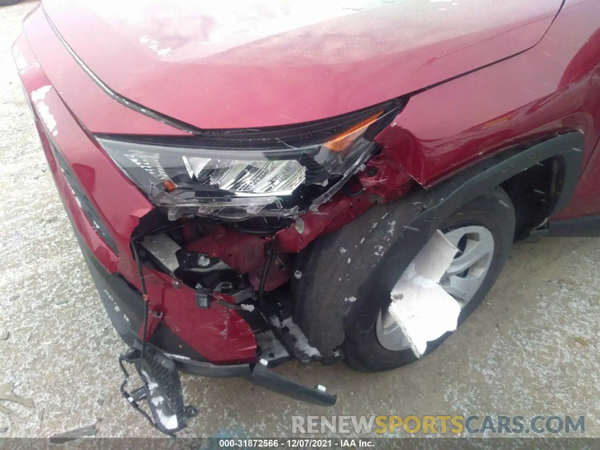 6 Photograph of a damaged car JTMG1RFV8MD070542 TOYOTA RAV4 2021