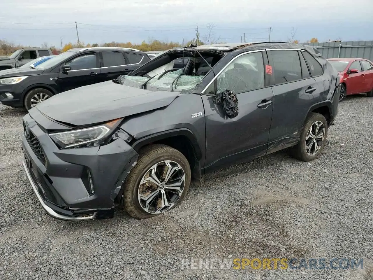 1 Photograph of a damaged car JTMGB3FV8MD013980 TOYOTA RAV4 2021