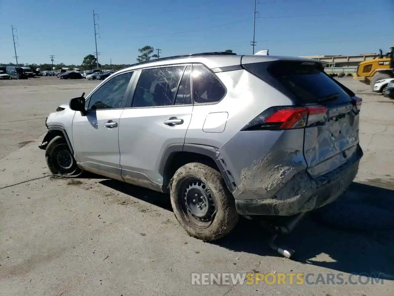 2 Photograph of a damaged car JTMH1RFV3MD071859 TOYOTA RAV4 2021