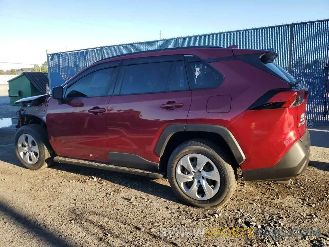 2 Photograph of a damaged car JTMH1RFV4MD064323 TOYOTA RAV4 2021