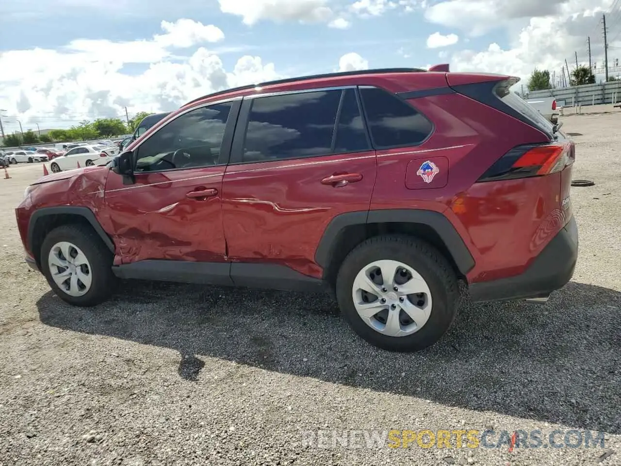 2 Photograph of a damaged car JTMH1RFV4MD070249 TOYOTA RAV4 2021