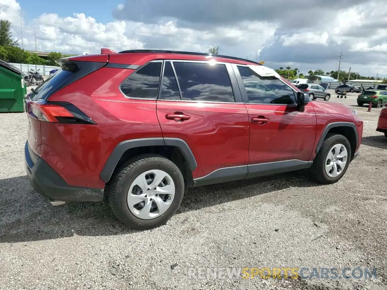3 Photograph of a damaged car JTMH1RFV4MD070249 TOYOTA RAV4 2021