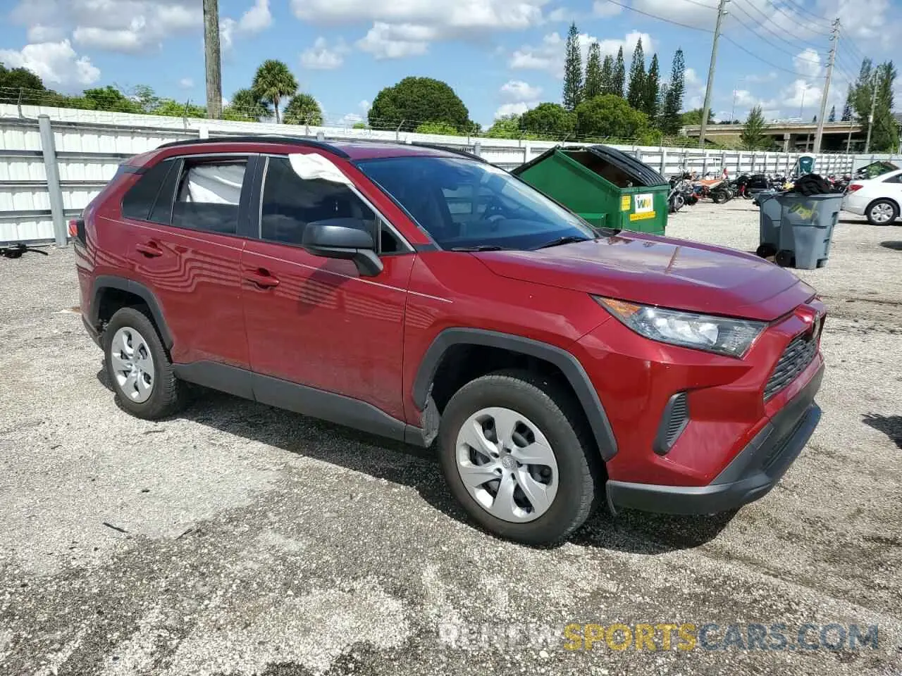 4 Photograph of a damaged car JTMH1RFV4MD070249 TOYOTA RAV4 2021