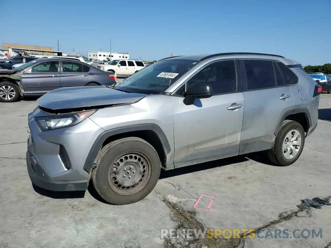1 Photograph of a damaged car JTMH1RFV4MD071398 TOYOTA RAV4 2021