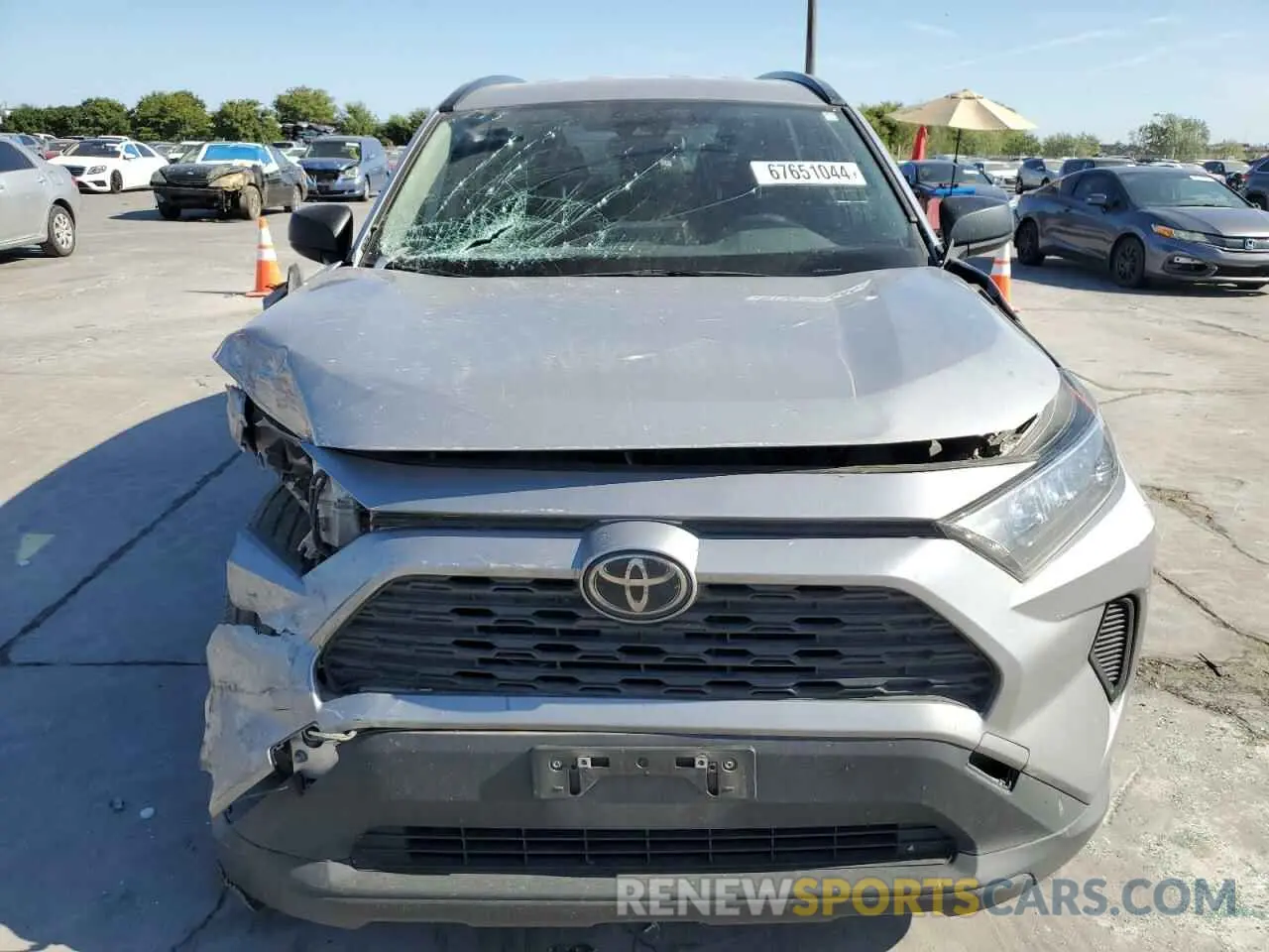 5 Photograph of a damaged car JTMH1RFV4MD071398 TOYOTA RAV4 2021