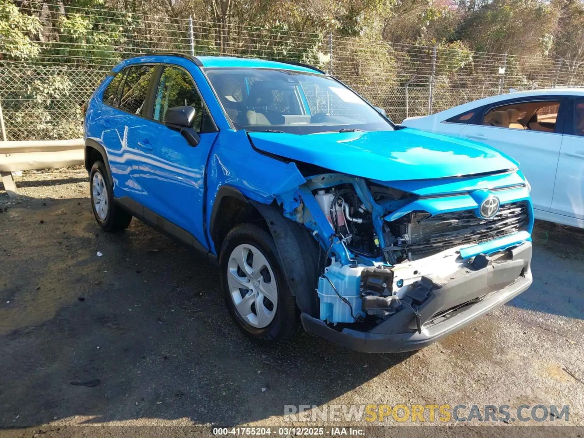 1 Photograph of a damaged car JTMH1RFV5MD523018 TOYOTA RAV4 2021