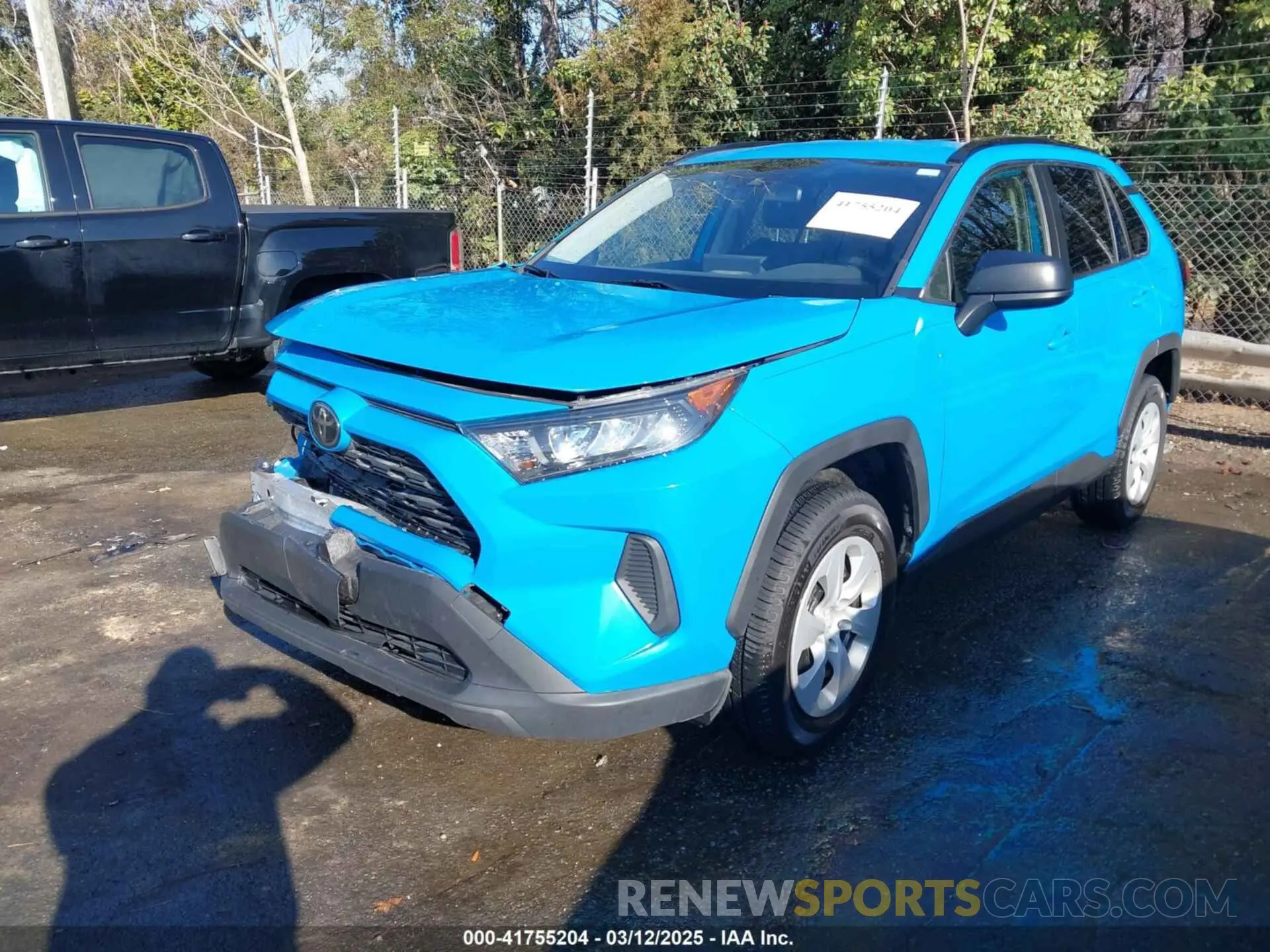 2 Photograph of a damaged car JTMH1RFV5MD523018 TOYOTA RAV4 2021