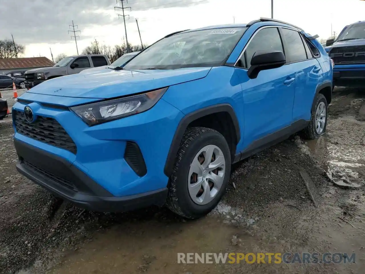 1 Photograph of a damaged car JTMH1RFV8MD074269 TOYOTA RAV4 2021