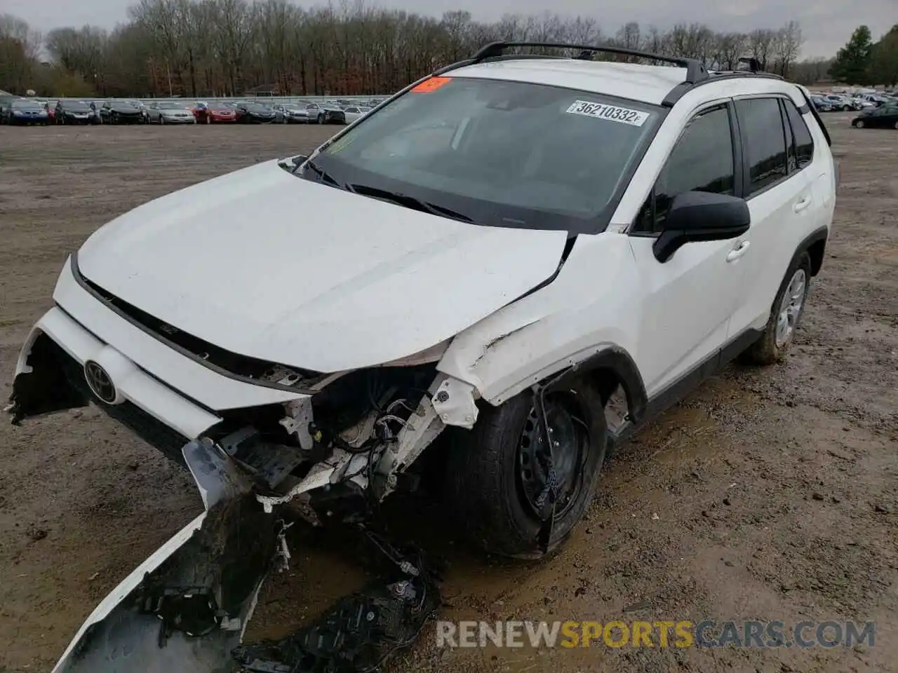 2 Photograph of a damaged car JTMH1RFVXMD065069 TOYOTA RAV4 2021