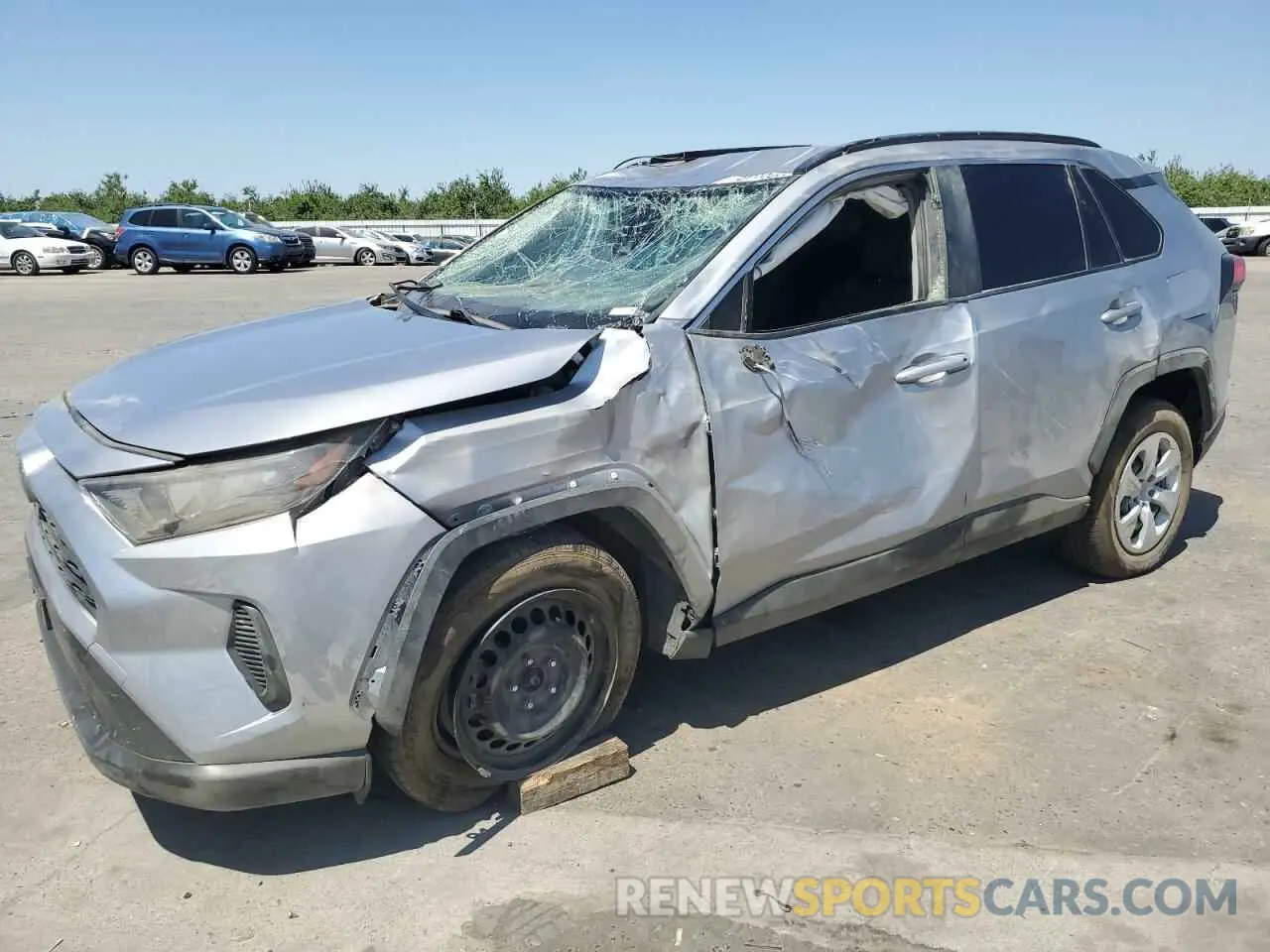 1 Photograph of a damaged car JTMK1RFV0MD065829 TOYOTA RAV4 2021