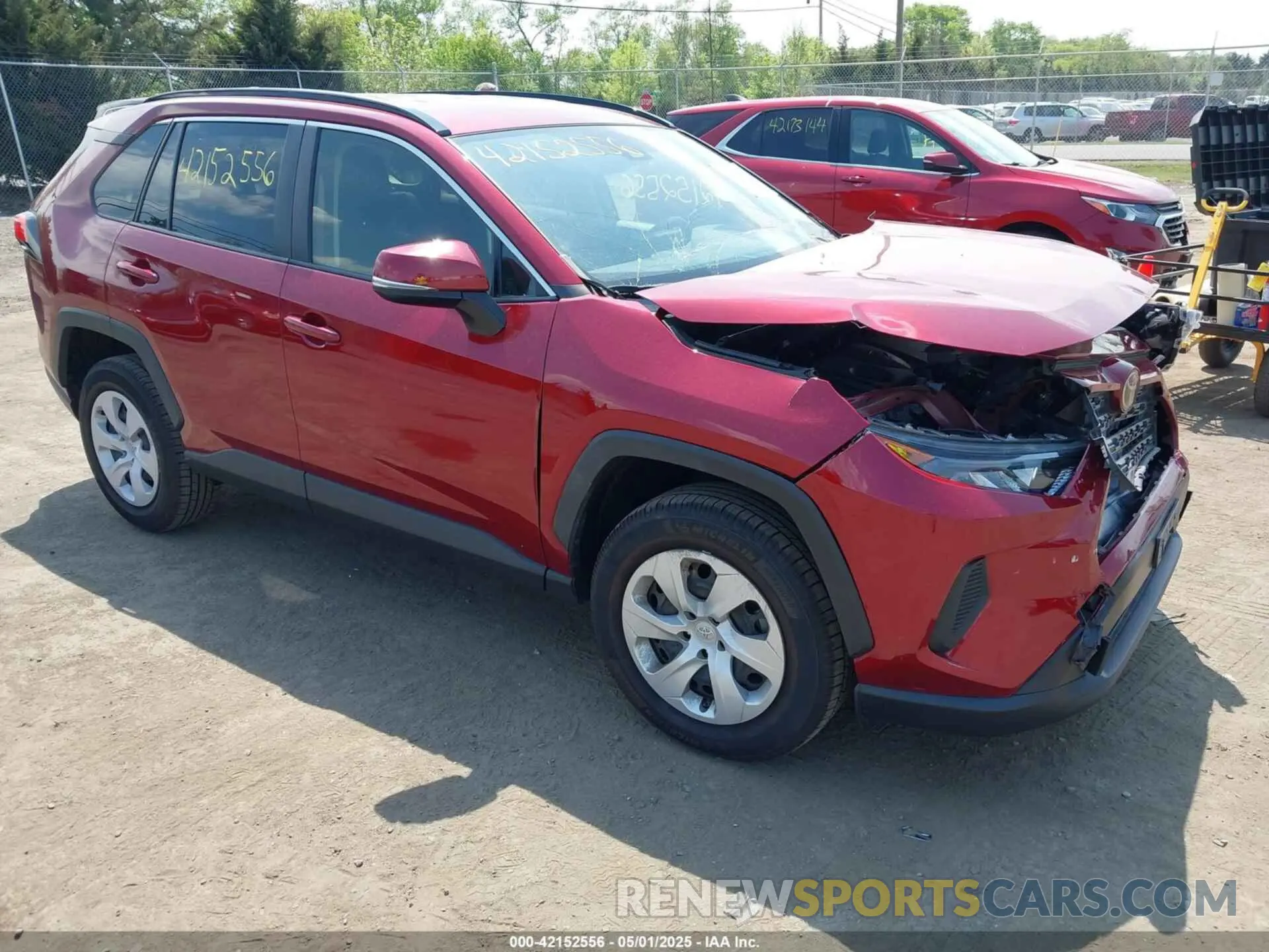 1 Photograph of a damaged car JTMK1RFV5MD522795 TOYOTA RAV4 2021