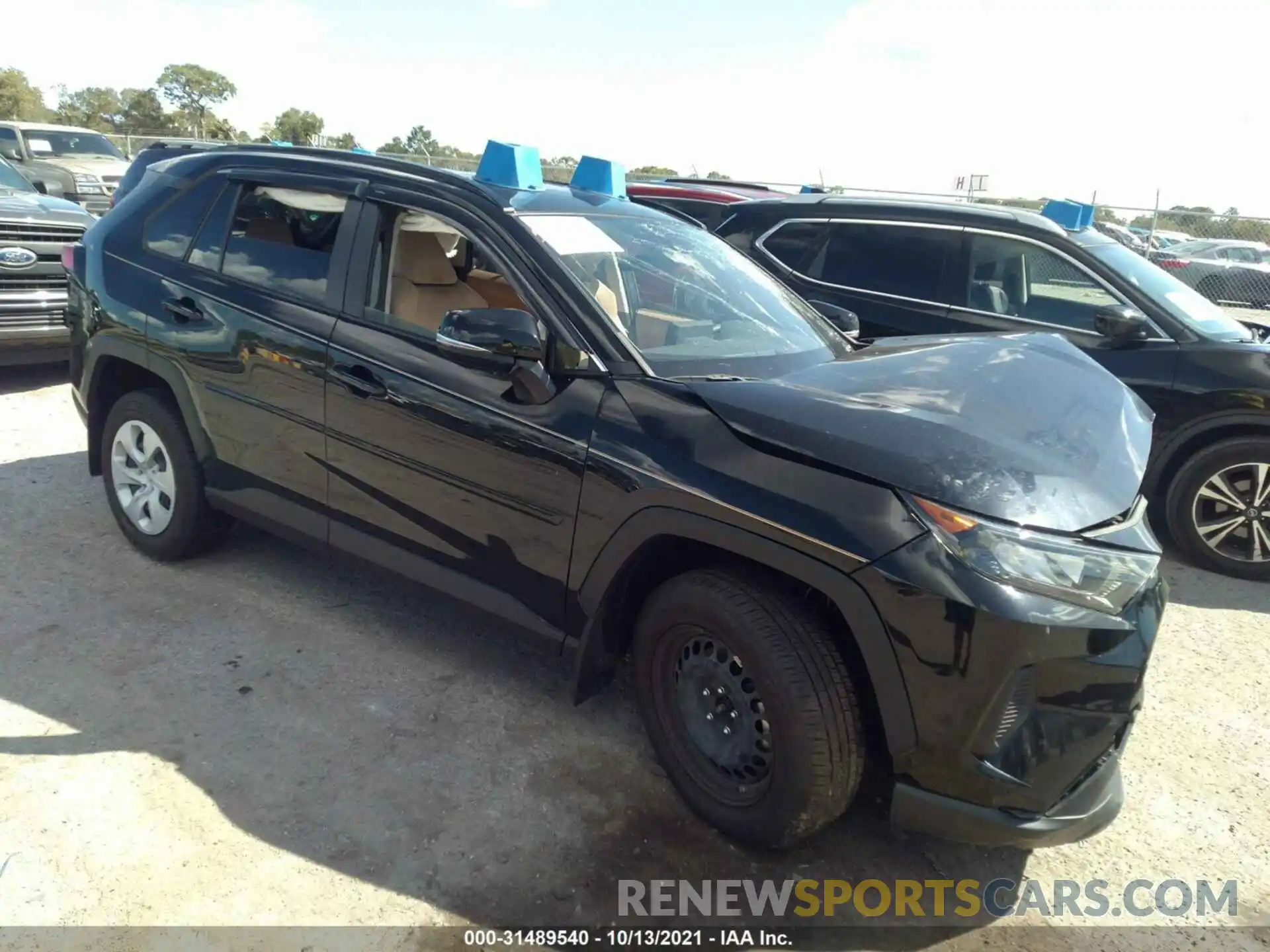 1 Photograph of a damaged car JTMK1RFV6MD061543 TOYOTA RAV4 2021