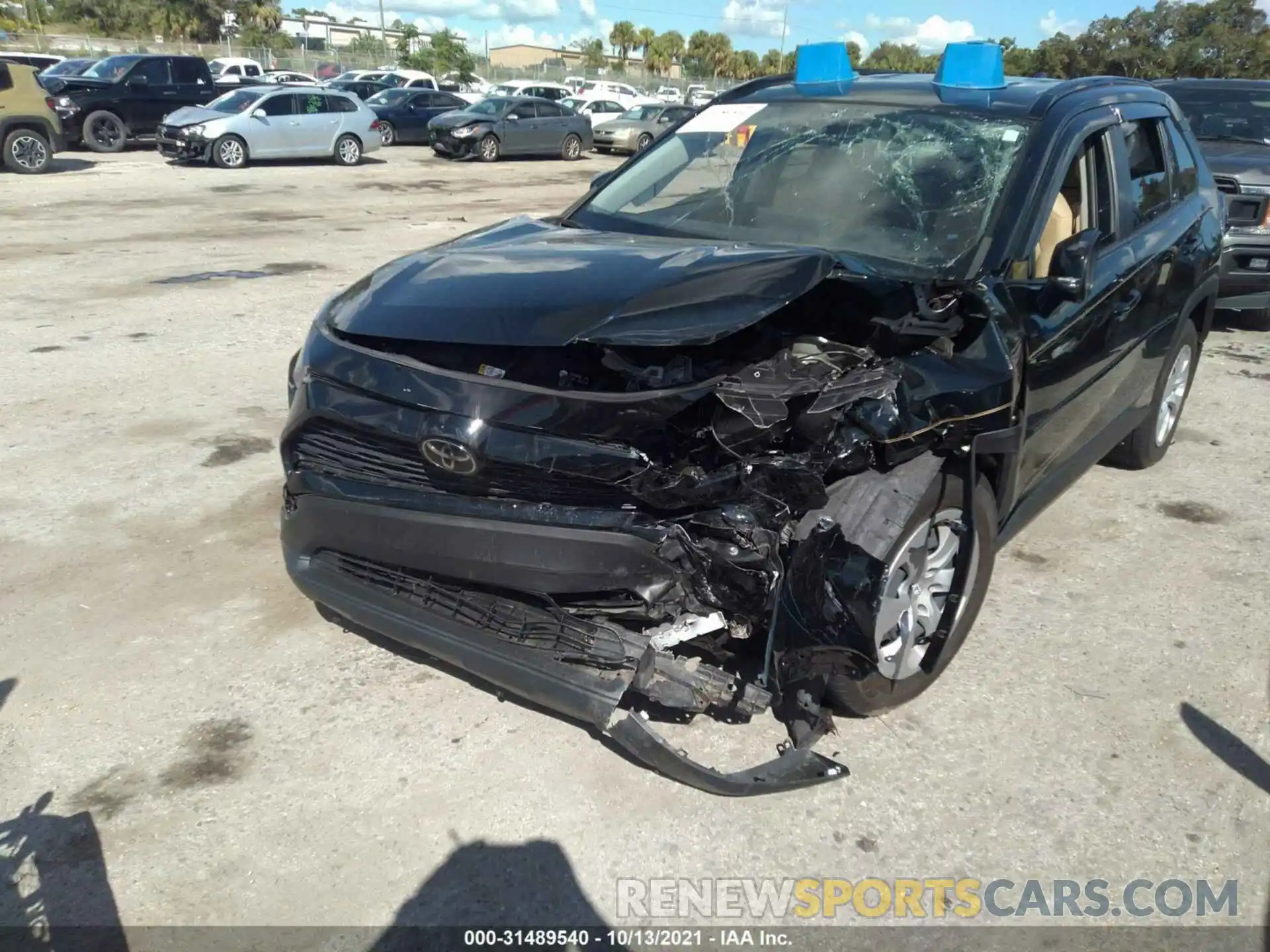 6 Photograph of a damaged car JTMK1RFV6MD061543 TOYOTA RAV4 2021