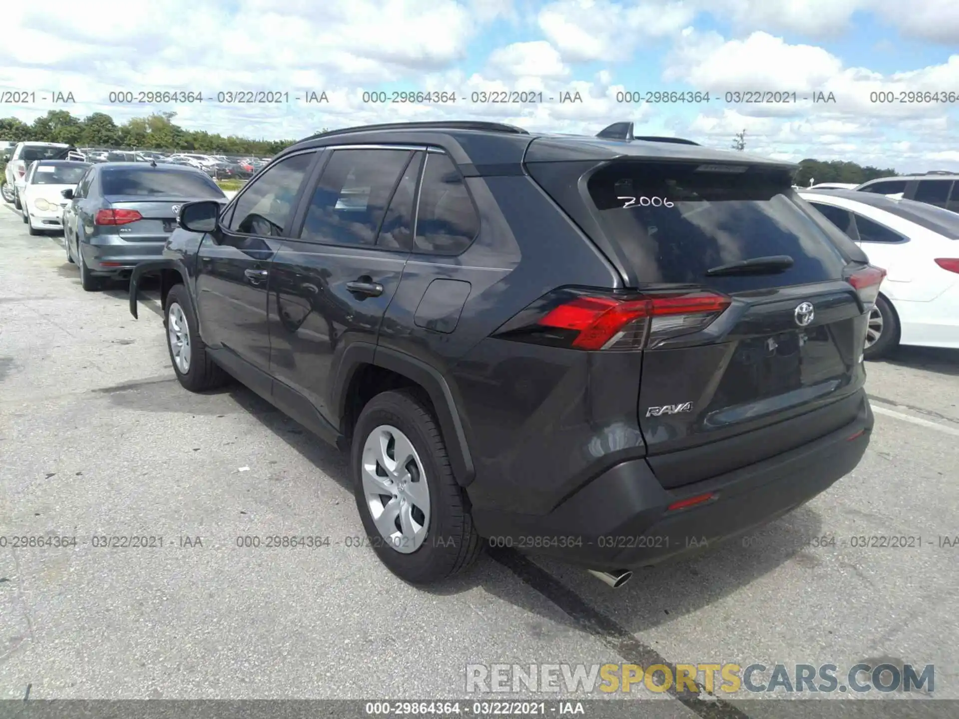 3 Photograph of a damaged car JTMK1RFV8MD522841 TOYOTA RAV4 2021