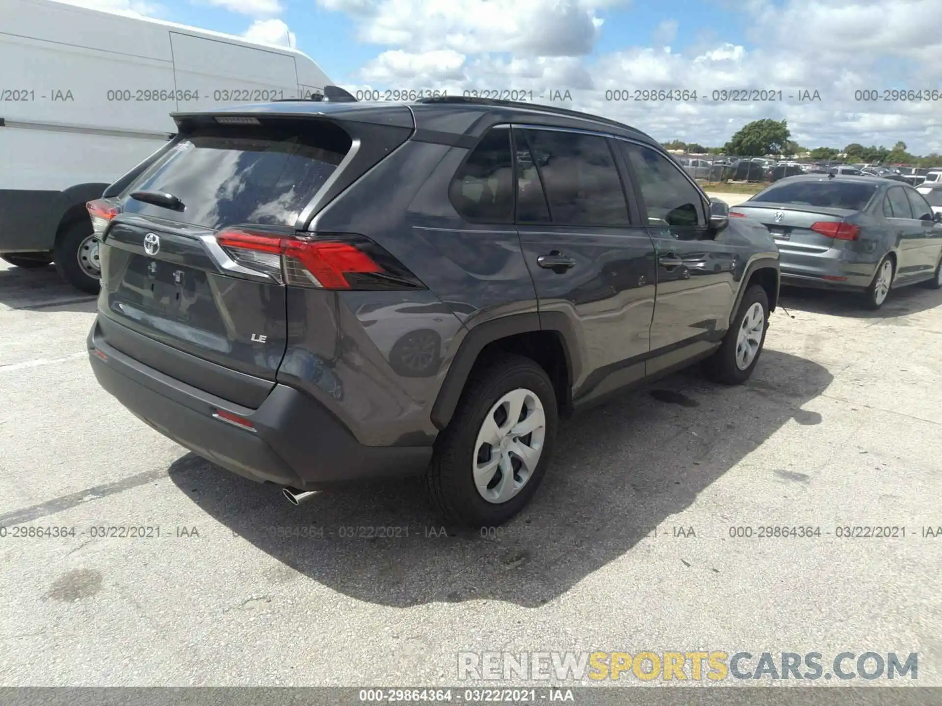 4 Photograph of a damaged car JTMK1RFV8MD522841 TOYOTA RAV4 2021