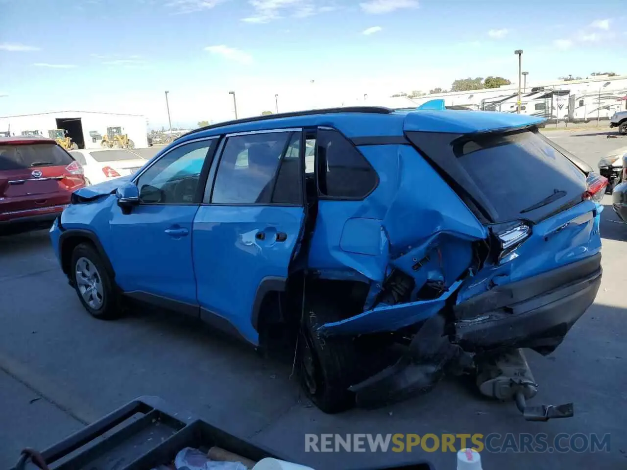 2 Photograph of a damaged car JTMK1RFV9MD064792 TOYOTA RAV4 2021