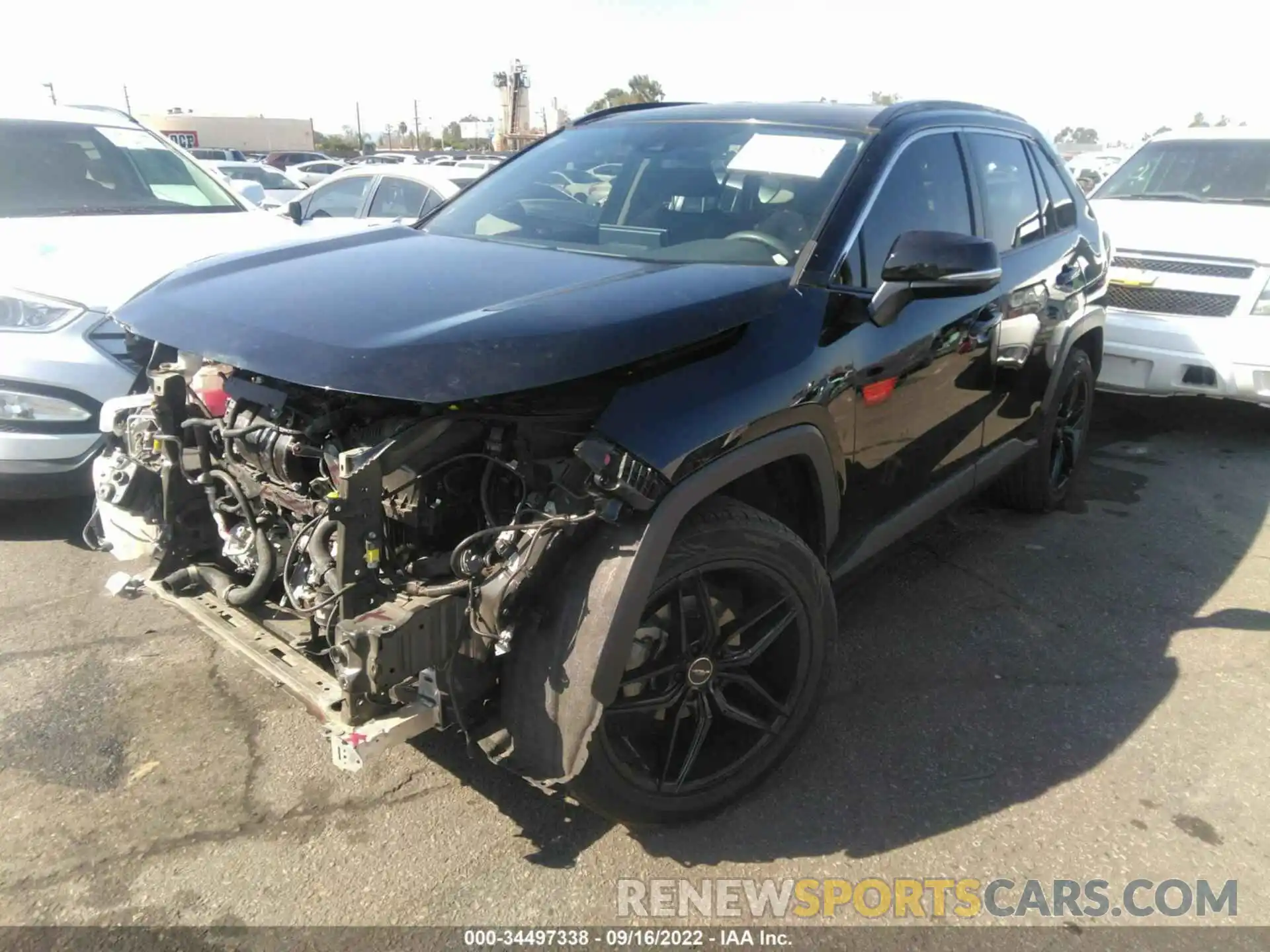 2 Photograph of a damaged car JTMK1RFVXMD063263 TOYOTA RAV4 2021