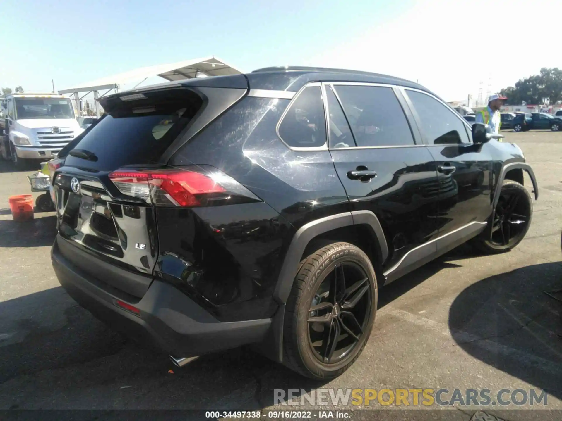 4 Photograph of a damaged car JTMK1RFVXMD063263 TOYOTA RAV4 2021