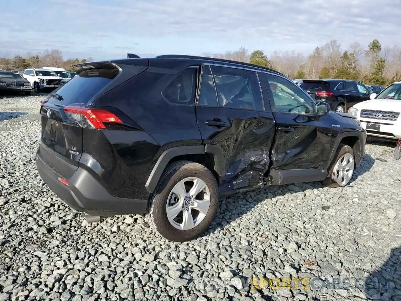 3 Photograph of a damaged car JTMLWRFV0MD133911 TOYOTA RAV4 2021