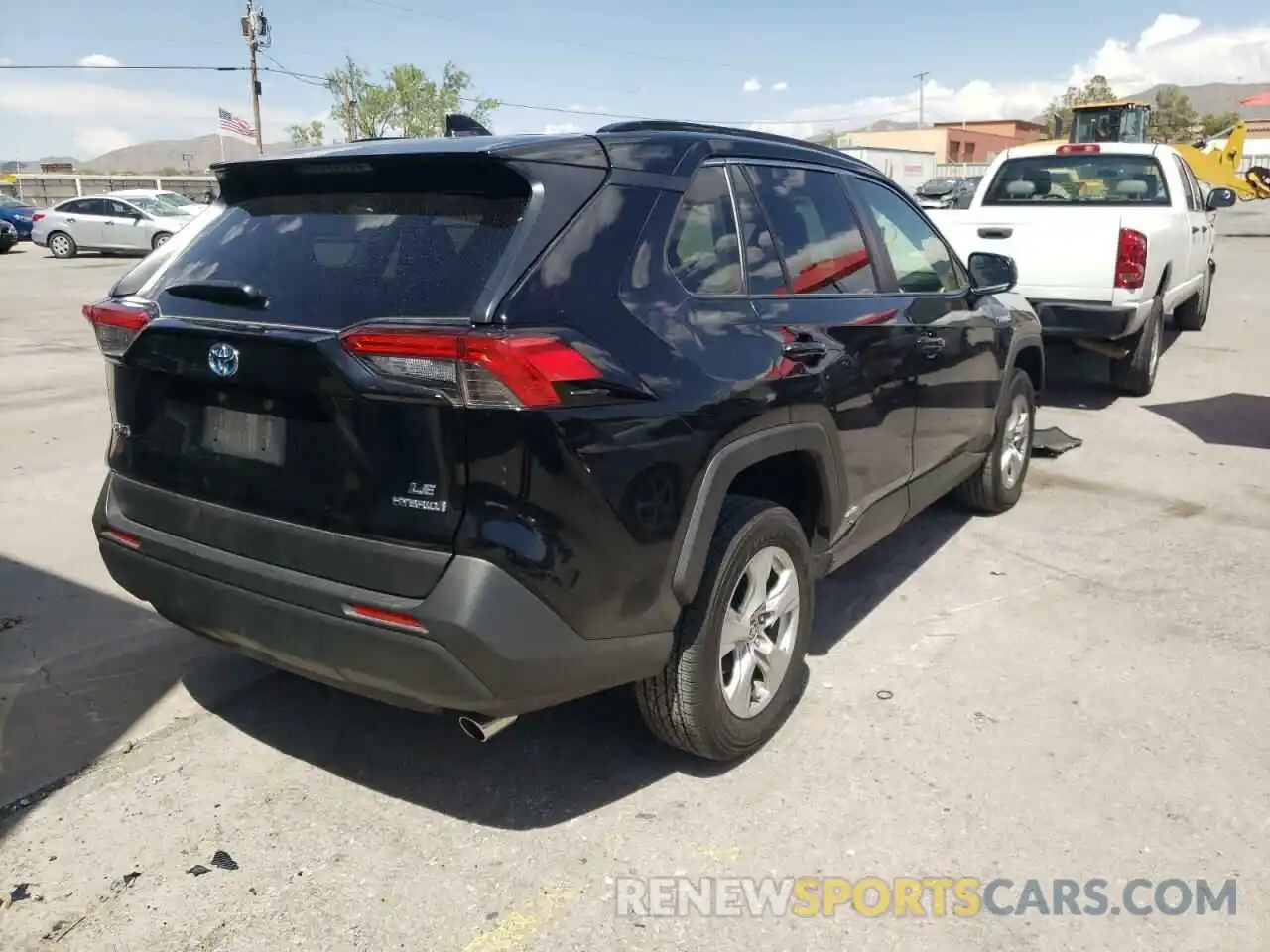 4 Photograph of a damaged car JTMLWRFV0MD134671 TOYOTA RAV4 2021