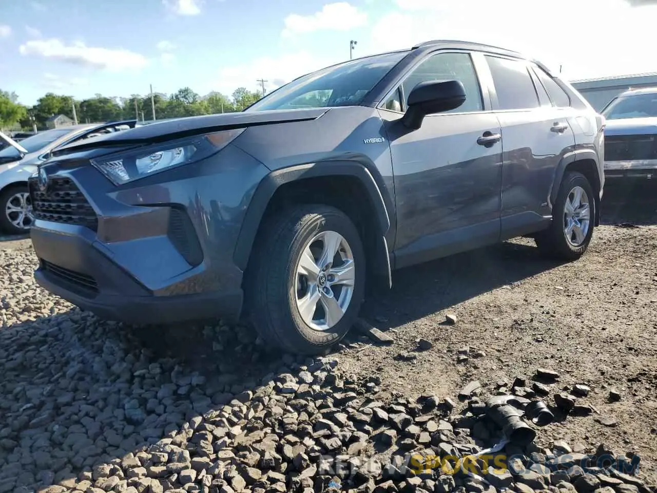 1 Photograph of a damaged car JTMLWRFV4MD125097 TOYOTA RAV4 2021