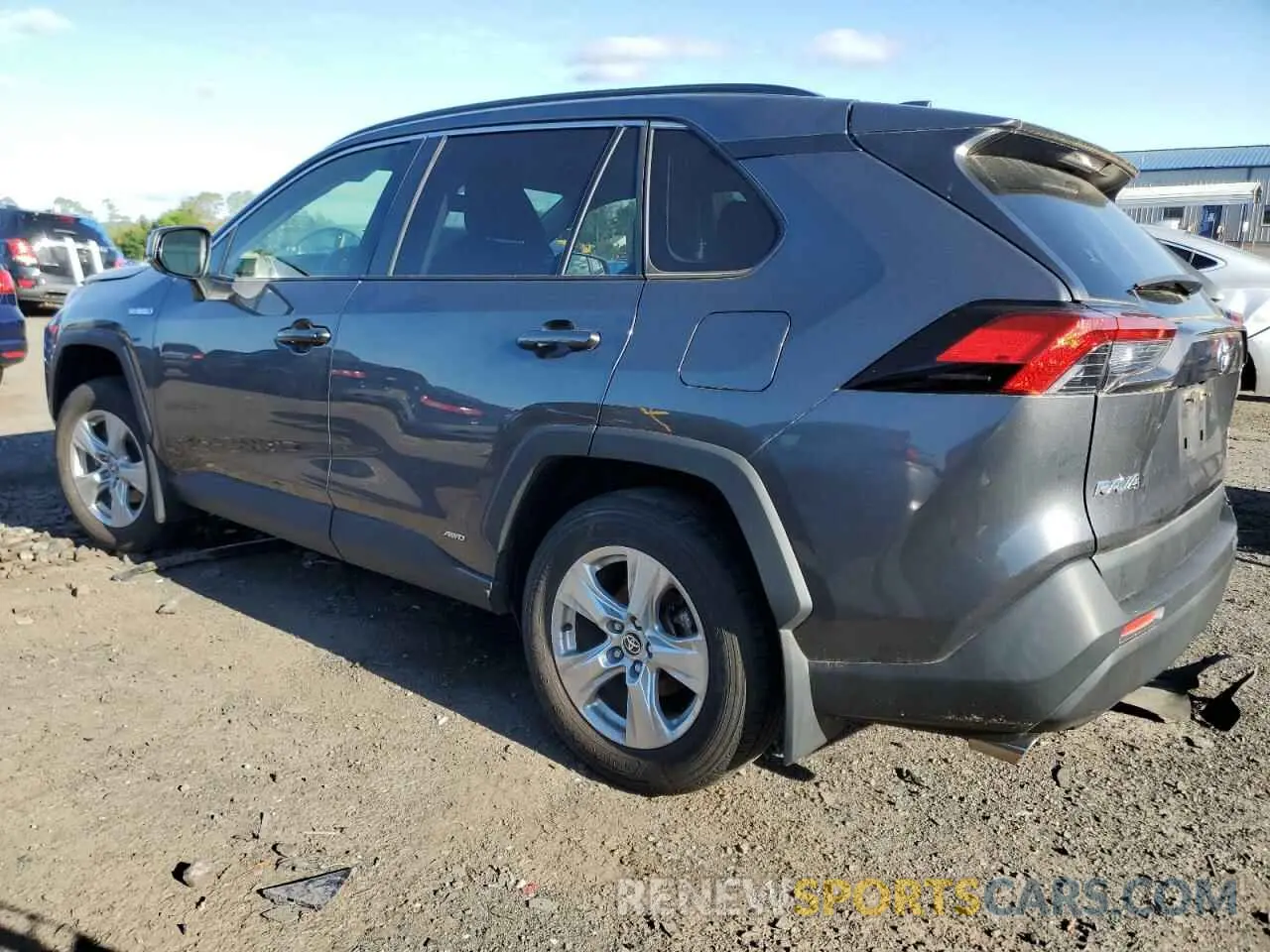 2 Photograph of a damaged car JTMLWRFV4MD125097 TOYOTA RAV4 2021