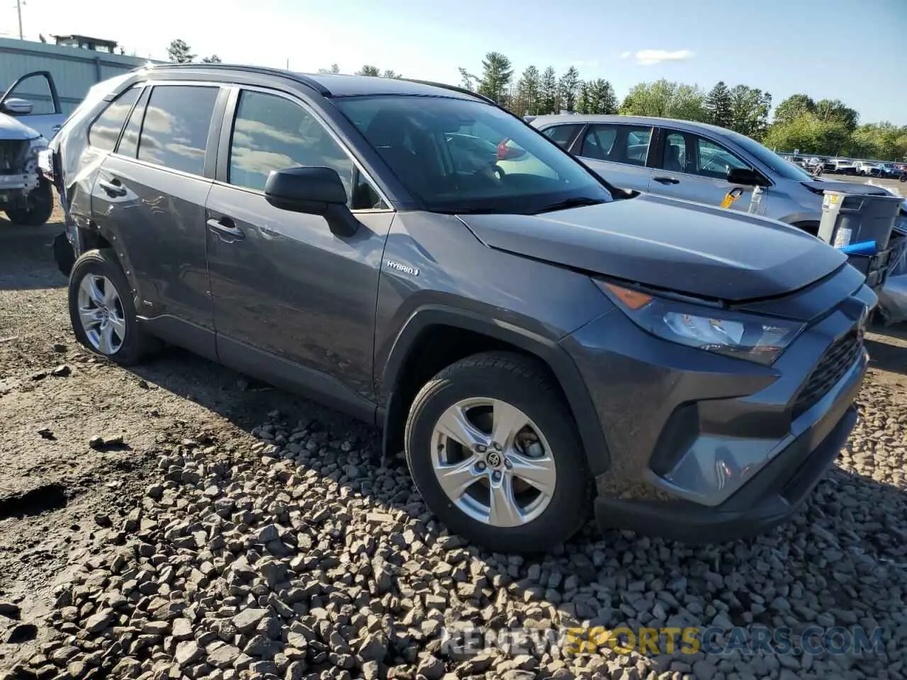 4 Photograph of a damaged car JTMLWRFV4MD125097 TOYOTA RAV4 2021