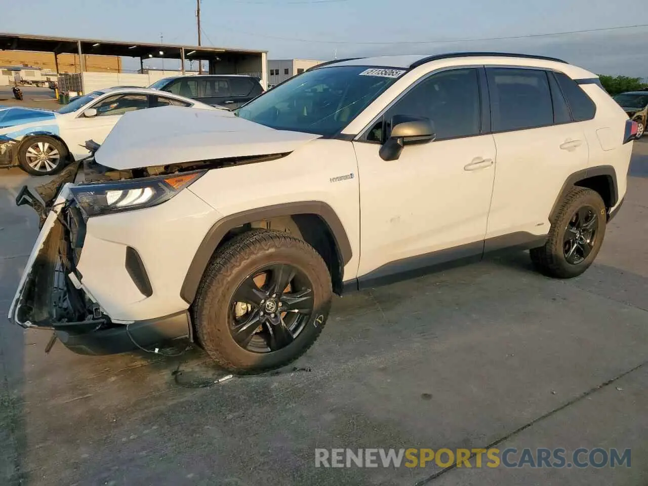 1 Photograph of a damaged car JTMLWRFV5MD131118 TOYOTA RAV4 2021